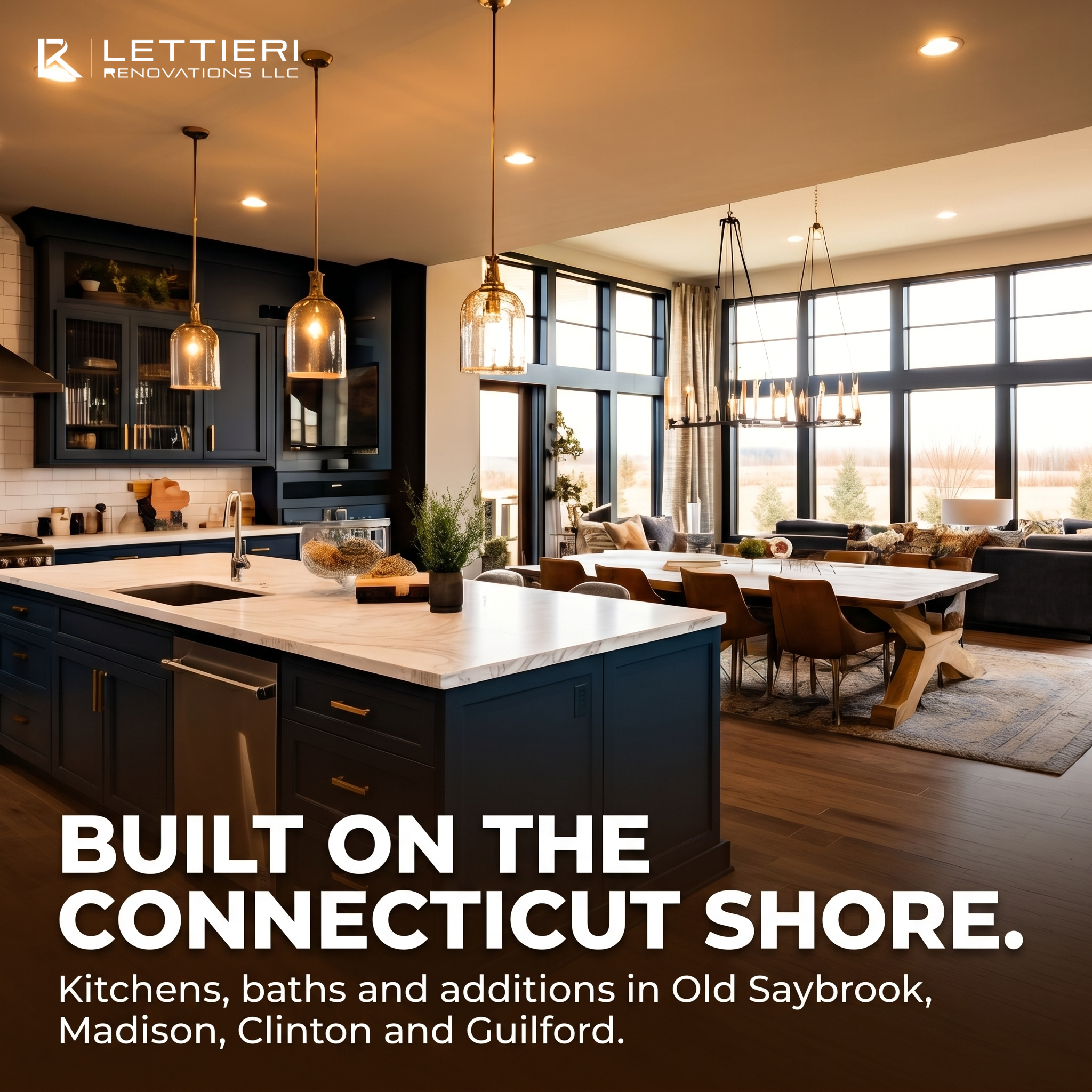 Built on the Connecticut Shore ad